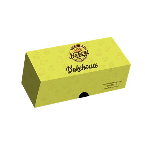 Premium Personalized Macaron Box | Gold Foil Inside | 6 Macarons | Multiple Colors